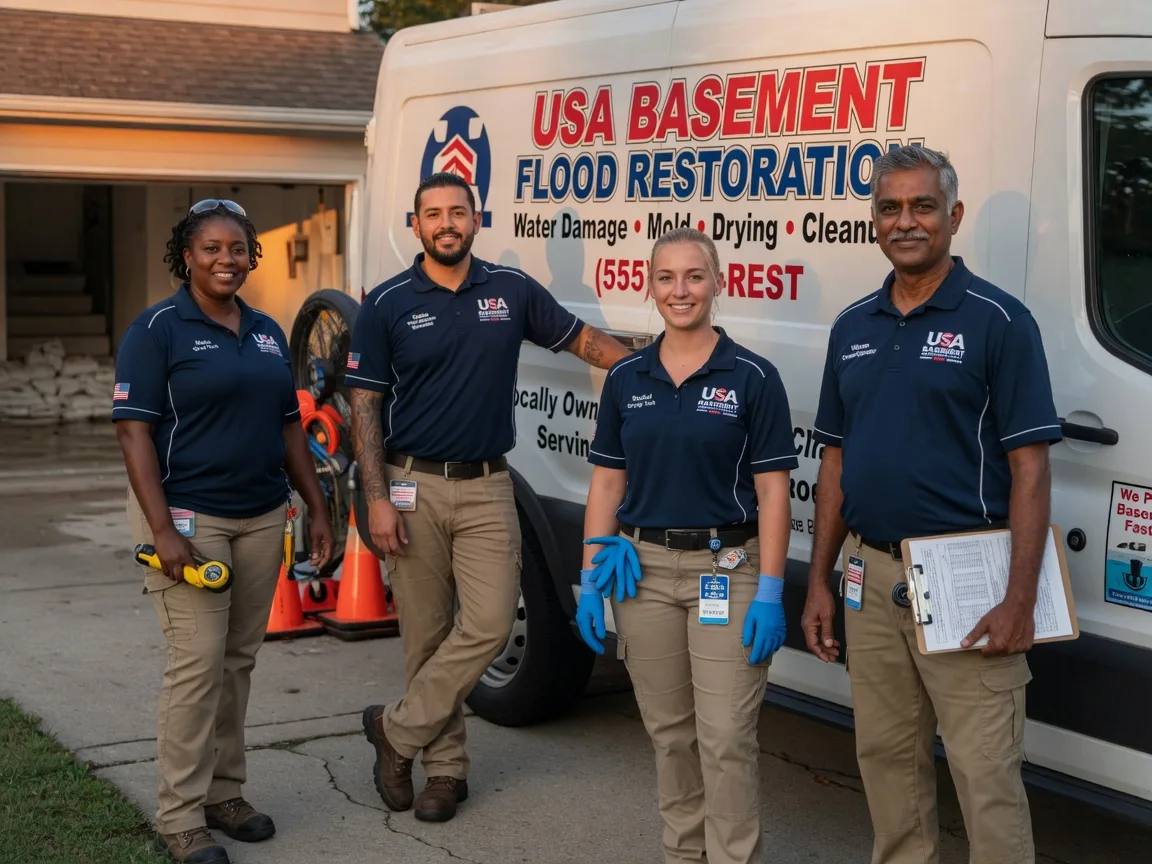 Basement Flood Cleanup company in Melvern, KS